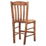 ΚΑΡΕΚΛΑ ΚΑΦΕΝΕΙΟΥ MONTE HM10383.01 ΞΥΛΟ ΟΞΙΑΣ ΣΕ ΚΑΡΥΔΙ-ΨΑΘΑ SEAGRASS 43x41x87Υεκ. - Image 5