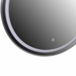 ΚΑΘΡΕΠΤΗΣ ΤΟΙΧΟΥ ΣΤΡΟΓΓΥΛΟΣ ROUNDER HM4503.40 ΑΛΟΥΜΙΝΙΟ ΣΕ ΑΣΗΜΙ-ΦΩΤΙΣΜΟΣ LED Φ80εκ. - Image 5