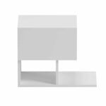 ΚΟΜΟΔΙΝΟ CASPIAN HM9071.11 ΜΕΛΑΜΙΝΗ ΣΕ ΛΕΥΚΟ 46,8x33x36,8Υεκ - Image 4