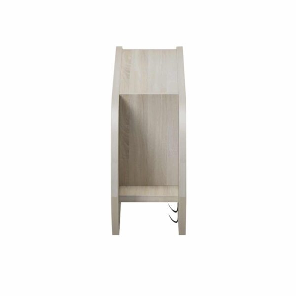 ΚΡΕΜΑΣΤΡΑ ΕΙΣΟΔΟΥ & ΚΛΕΙΣΤΟ ΡΑΦΙ STOR HM18078.01 ΜΕΛΑΜΙΝΗ ΛΕΥΚΗ 84x15.5x28.5Υεκ - Image 5