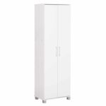 ΠΑΠΟΥΤΣΟΘΗΚΗ-ΝΤΟΥΛΑΠΑ CLUSE HM2403.03 ΜΕΛΑΜΙΝΗ ΛΕΥΚΟ ΧΡΩΜΑ 60Χ36,5Χ186,5Υεκ.