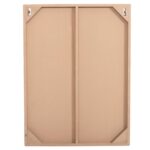 ΠΙΝΑΚΑΣ ΟΡΘΟΓΩΝΙΟΣ ΣΕΙΡΑ SANTORINI HM4521 MDF ΣΕ ΜΠΕΖ ΧΡΩΜΑ 60x4(πάχος)x80Υεκ. - Image 6