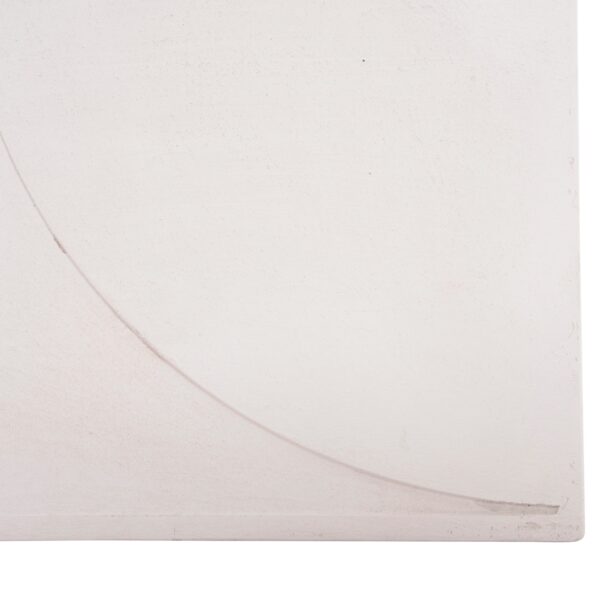 ΠΙΝΑΚΑΣ ΤΕΤΡΑΓΩΝΟΣ ΣΕΙΡΑ SANTORINI HM4508 MDF ΣΕ ΥΠΟΛΕΥΚΟ ΧΡΩΜΑ 80x4(πάχος)x80Υεκ. - Image 5