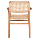 ΠΟΛΥΘΡΟΝΑ ROSCO HM6132 ΞΥΛΟ ΤΕΑΚ ΦΥΣΙΚΟ-ΣΧΟΙΝΙ VIRO ΜΠΕΖ 56x54,5x78Υεκ. - Image 6