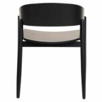 ΠΟΛΥΘΡΟΝΑ ΤΡΑΠΕΖΑΡΙΑΣ CANOP HM9950.02 ΦΡΑΞΙΝΟΣ ΣΕ ΜΑΥΡΟ ΧΡΩΜΑ 56,5x61x74Υεκ. - Image 5