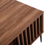 ΤΡΑΠΕΖΙ ΣΑΛΟΝΙΟΥ ΣΕΙΡΑ HARRY HM18007.01 ΜΕΛΑΜΙΝΗ ΦΥΣΙΚΟ ΞΥΛΟΥ-ΜΑΥΡΟ 110x60x43,5Υεκ. - Image 6