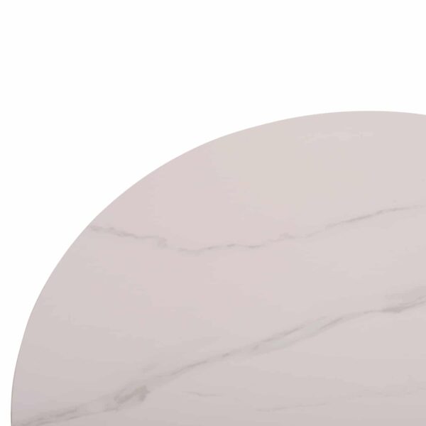 ΤΡΑΠΕΖΙ ΣΑΛΟΝΙΟΥ DUNCAN HM18022.02 ΚΕΡΑΜΙΚΟ TOP-MDF ΒΑΣΗ-ΚΡΕΜ ΛΕΥΚΟ Φ80x41Υεκ. - Image 6