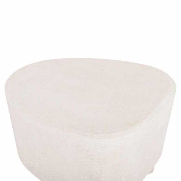 ΤΡΑΠΕΖΙ ΣΑΛΟΝΙΟΥ ΣΕΙΡΑ SANTORINI HM18053 MDF ΣΕ ΥΠΟΛΕΥΚΟ ΧΡΩΜΑ 54x61x40,5Υεκ. - Image 5