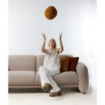 PUFFY ΚΑΝΑΠΕΣ 3ΘΕΣΙΟΣ CREAM 240x110x85 01-3093 - Image 3