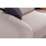 PUFFY ΚΑΝΑΠΕΣ 3ΘΕΣΙΟΣ CREAM 240x110x85 01-3093 - Image 4