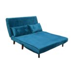 FALCON ΚΑΝΑΠΕΣ ΚΡΕΒΑΤΙ 2ΘΕΣΙΟΣ ΑΝΑΔΙΠΛΟΥΜΕΝΟΣ PETROL 121x90x80 01-3329 - Image 2