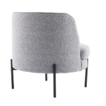 CESTA ΠΟΛΥΘΡΟΝΑ ΓΚΡΙ 71.5x72x71.5 01-3539 - Image 4