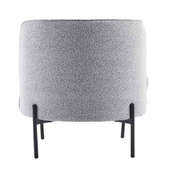 CESTA ΠΟΛΥΘΡΟΝΑ ΓΚΡΙ 71.5x72x71.5 01-3539 - Image 5