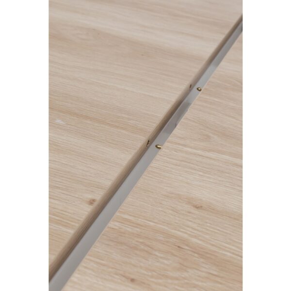 COTTAGE ΤΡΑΠΕΖΙ ΕΠΕΚΤΕΙΝΟΜΕΝΟ-Η ΛΕΥΚΟ ΦΥΣΙΚΟ 150x90x75 02-0512 - Image 5