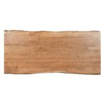 MINGLE ΤΡΑΠΕΖΙ ΚΑΡΥΔΙ ΜΑΥΡΟ 180x80x76 02-0642 - Image 2