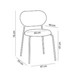 VINTAGE ΚΑΡΕΚΛΑ ΜΕΝΤΑ 47x55x76 03-1060 - Image 5