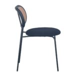 VINTAGE ΚΑΡΕΚΛΑ ΜΑΥΡΟ 47x55x76 03-1061 - Image 2