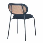 VINTAGE ΚΑΡΕΚΛΑ ΜΑΥΡΟ 47x55x76 03-1061 - Image 3