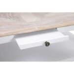 HISTORY COFFEE TABLE ΛΕΥΚΟ ΦΥΣΙΚΟ 125x64x50 04-0689 - Image 2