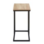 SUPPORT SIDE TABLE SONOMA ΜΑΥΡΟ 50x30x61 04-0917 - Image 3