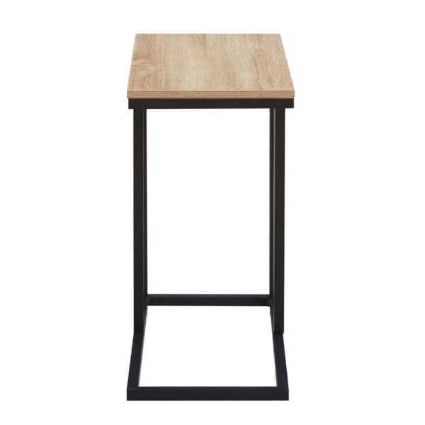 SUPPORT SIDE TABLE SONOMA ΜΑΥΡΟ 50x30x61 04-0917 - Image 3