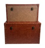 BRYST ΜΠΑΟΥΛΑ SET 2ΤΜΧ COGNAC PURO 64x40x40 04-0933