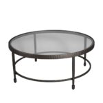 GRANAZ COFFEE TABLE GUNMETAL 100x100x42.5 04-1102