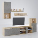 BETON ΣΥΝΘΕΤΟ SONOMA CEMENT ΑΝΟΙΧΤΟ 180x40xH190cm 05-0279 - Image 2