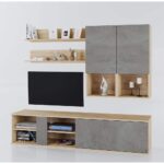 BETON ΣΥΝΘΕΤΟ SONOMA CEMENT ΑΝΟΙΧΤΟ 180x40xH190cm 05-0279 - Image 4