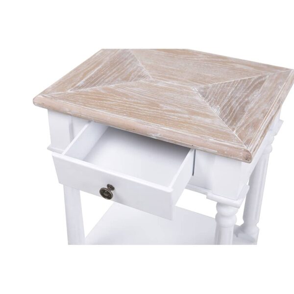 HISTORY ΚΟΜΟΔΙΝΟ ΛΕΥΚΟ ΦΥΣΙΚΟ 46x37x67 09-1508 - Image 3