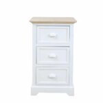 KIMOLOS ΚΟΜΟΔΙΝΟ 3ΣΥΡΤΑΡΙΑ ΛΕΥΚΟ ΦΥΣΙΚΟ 43x35x71 09-1550 - Image 2