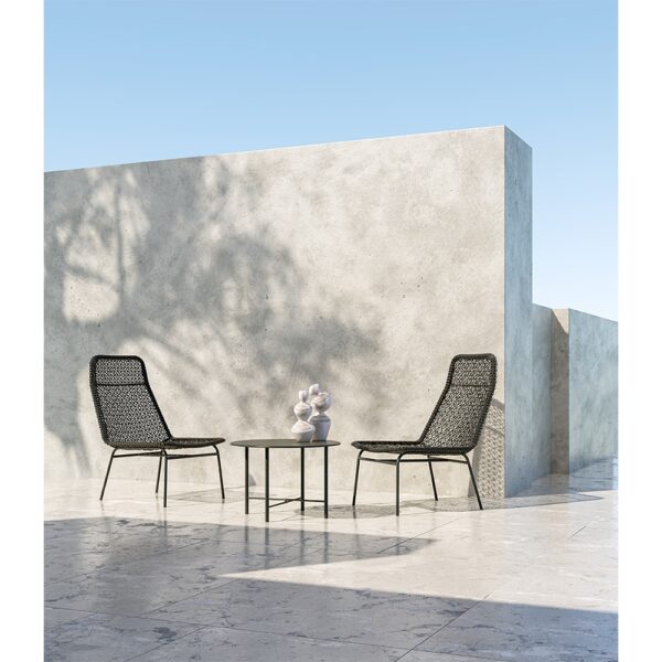 TUNISIA ΠΟΛΥΘΡΟΝΑ ΜΑΥΡΟ 67x77x96 22-0042 - Image 2