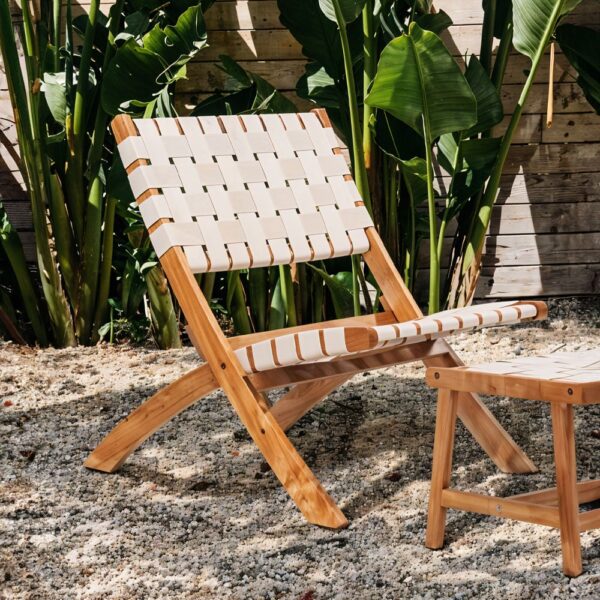 HASTAG ΚΑΡΕΚΛΑ ΠΤΥΣ/ΜΕΝΟ-Η BEIGE ΦΥΣΙΚΟ 78x60x72.5 22-0172 - Image 2