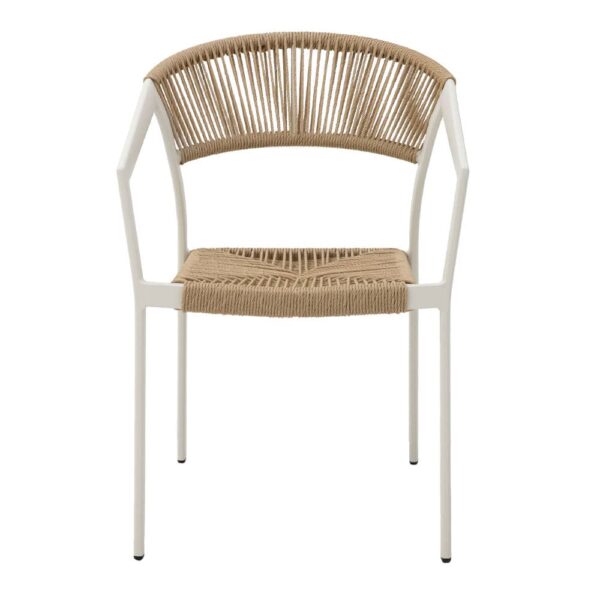 MAGIC ΚΑΡΕΚΛΑ ΛΕΥΚΟ ΦΥΣΙΚΟ 56x59,5xH80cm 22-0196 - Image 2