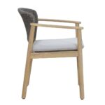 FREELAND ΚΑΡΕΚΛΑ ΜΑΞΙΛΑΡΙ ΦΥΣΙΚΟ ΓΚΡΙ 62x62.5x80.5 22-0225 - Image 4