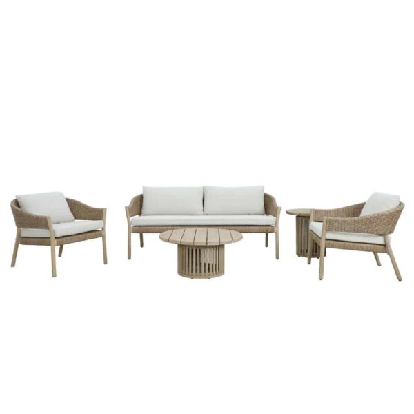 SUMATRA COFFEE TABLE ΦΥΣΙΚΟ 80x80x38 22-0246 - Image 3