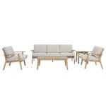 ETOILE ΣΑΛΟΝΙ SET 1+2+1 ΦΥΣΙΚΟ BEIGE ΑΝΟΙΧΤΟ 22-0275 - Image 3