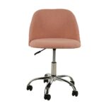 BOUCLE RONDA ΚΑΡΕΚΛΑ ΓΡΑΦΕΙΟΥ DUSTY PINK 48x51x84 25-0652 - Image 2