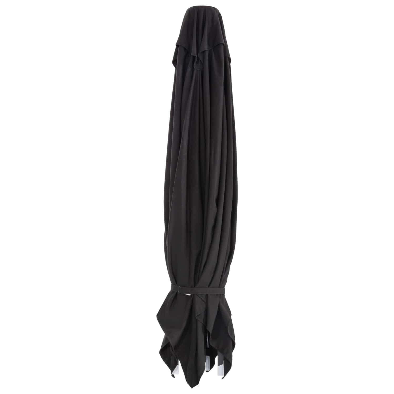 HM6013.03 ΑΝΤΑΛΛΑΚΤΙΚΟ ΠΑΝΙ 220x220εκ. ΓΙΑ ΟΜΠΡΕΛΑ HM6013.03-ΜΑΥΡΟ ΠΟΛΥΕΣΤΕΡΙΚΟ - Image 1