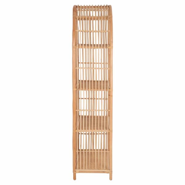 ΒΙΒΛΙΟΘΗΚΗ SIMOK HM9552 ΑΠΟ ΦΥΣΙΚΟ RATTAN ΣΕ ΦΥΣΙΚΟ ΧΡΩΜΑ 80x40x182Υεκ. - Image 4