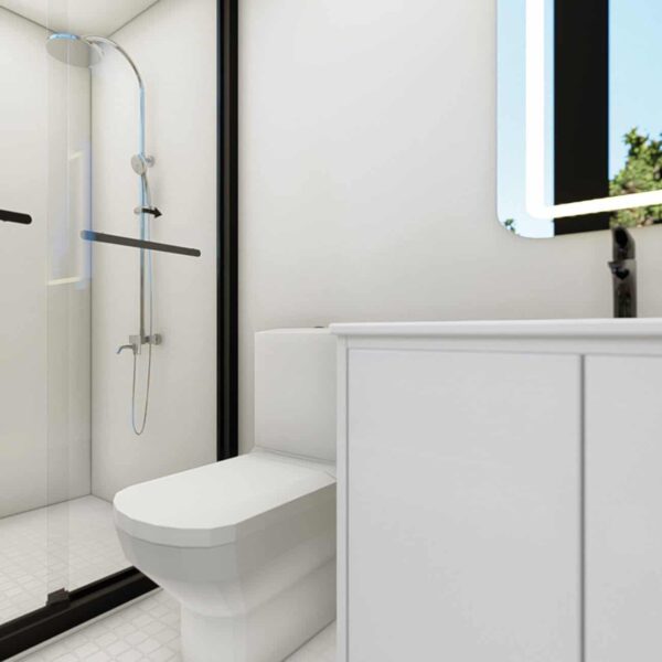 APPLE Cabin Capsule house 26m2, με 2 υπνοδωμάτια - Image 4