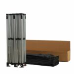 GAZEBO ΕΠΑΓΓΕΛΜΑΤΙΚΟ ΒΑΡΕΩΣ ΤΥΠΟΥ CRESSEN HM6307 ΠΤΥΣΣΟΜΕΝΟ ΑΛΟΥΜΙΝΙΟΥ 3x6x3,4Y - Image 3