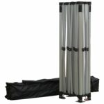 GAZEBO ΕΠΑΓΓΕΛΜΑΤΙΚΟ ΒΑΡΕΩΣ ΤΥΠΟΥ CRESSEN HM21098.01 ΠΤΥΣΣΟΜΕΝΟ ΑΛΟΥΜΙΝΙΟΥ 3x4,5x3,4Yμ - Image 3