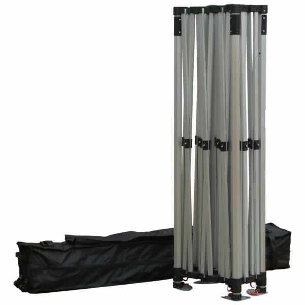 GAZEBO ΕΠΑΓΓΕΛΜΑΤΙΚΟ ΒΑΡΕΩΣ ΤΥΠΟΥ CRESSEN HM21098.01 ΠΤΥΣΣΟΜΕΝΟ ΑΛΟΥΜΙΝΙΟΥ 3x4,5x3,4Yμ - Image 3