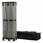 GAZEBO ΕΠΑΓΓΕΛΜΑΤΙΚΟ ΒΑΡΕΩΣ ΤΥΠΟΥ CRESSEN HM21099.01 ΠΤΥΣΣΟΜΕΝΟ ΑΛΟΥΜΙΝΙΟΥ 3x6x3,4Yμ - Image 3