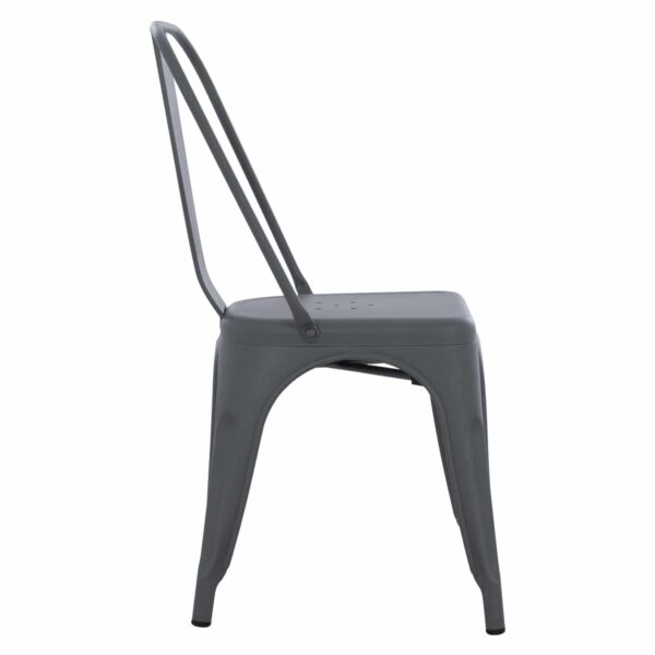ΚΑΡΕΚΛΑ ΜΕΤΑΛΛΙΚΗ MELITA-PRO HM8641.50 ΓΚΡΙ 44x47x84.5Υεκ. - Image 4