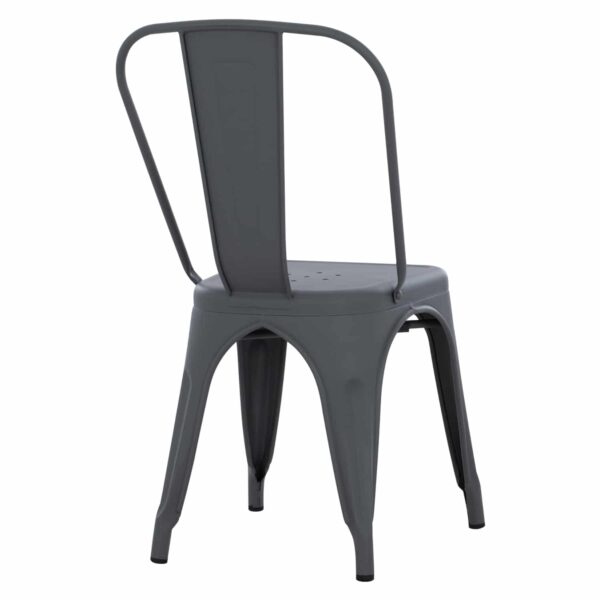 ΚΑΡΕΚΛΑ ΜΕΤΑΛΛΙΚΗ MELITA-PRO HM8641.50 ΓΚΡΙ 44x47x84.5Υεκ. - Image 5