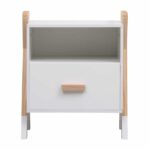 ΚΟΜΟΔΙΝΟ ΠΑΙΔΙΚΟ PASCHAL HM2488.03 ΛΕΥΚΗ ΜΕΛΑΜΙΝΗ-ΠΕΥΚΟ ΣΕ ΦΥΣΙΚΟ 46x30x55Υεκ. - Image 4