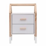 ΚΟΜΟΔΙΝΟ ΠΑΙΔΙΚΟ PEPE HM2489.03 ΛΕΥΚΗ ΜΕΛΑΜΙΝΗ-ΠΕΥΚΟ ΣΕ ΦΥΣΙΚΟ 46x30x67Υεκ. - Image 4