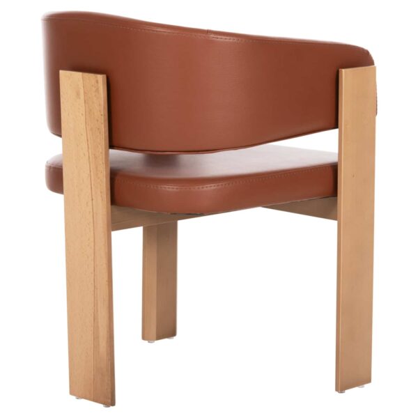 ΠΟΛΥΘΡΟΝΑ OREL HM18143.03 ΞΥΛΟ ΚΑΡΥΔΙΑΣ-PU ΣΕ ΧΡΩΜΑ ΤΑΜΠΑ 59x58x79Υεκ. - Image 5